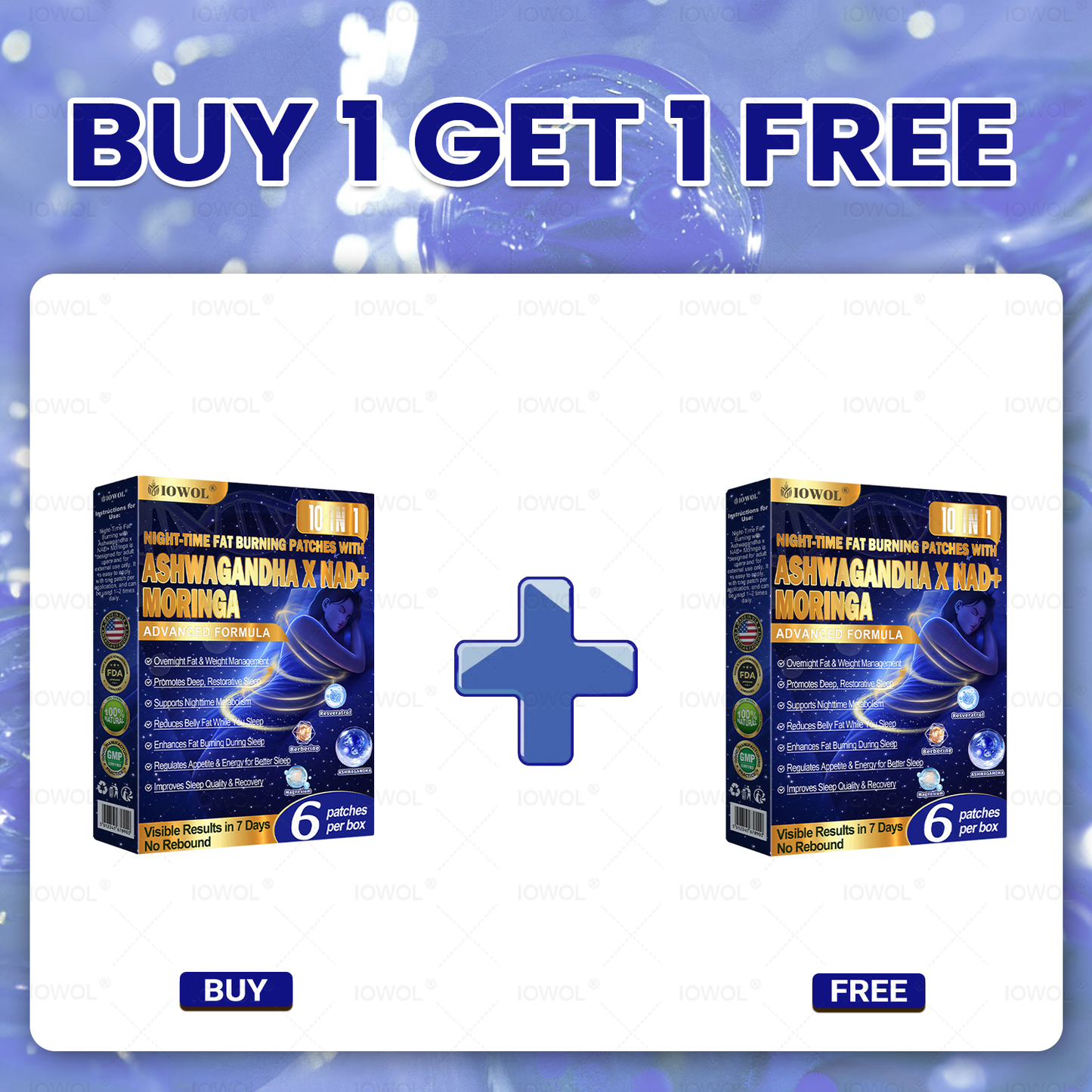 NIGHT-TIME FAT BURNING PATCHES! USE IT TOGETHER WITH THE PATCH FOR 200% BETTER RESULTS.