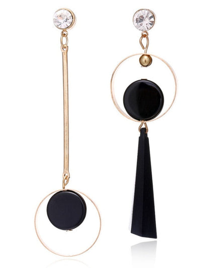 2025 New Gold Color Long Crystal Tassel Dangle Earrings for Women Wedding Drop Earring Fashion Jewelry Gifts